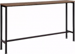 Kallutatav kaitse Reguleeritavad jalad Pikk tagumine kohvilaud 15 cm Kitsas konsool diivanilaud, koridori kitsas sissep&auml;&auml;sulaud, puidust hoiuriiulid t&ouml;&ouml;stuslik metallist raam (180 x 10 cm)