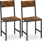 RELAX4LIFE S&ouml;&ouml;gitoatoolid, 2 tooli, k&ouml;&ouml;gitoolid seljatoega ja metalljalgadega, s&ouml;&ouml;gilaua t&auml;iendavad toolid, s&ouml;&ouml;gitoolid t&ouml;&ouml;stuslikus stiilis s&ouml;&ouml;gituppa, k&ouml;&ouml;ki, elutuppa,