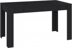 vidaXL s&ouml;&ouml;gilaud must 140 x 74,5 x 76 cm puidust materjalist