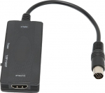 Dioche Saturn Converter Saturn kontakti HDMI TV ABS Black Game Console Converter Drive Lossless jaoks Ss et HD multimeedia liides adapter HDTV jaoks