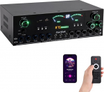 3000 W tippv&otilde;imsusega 5.1-kanaliline HiFi stereov&otilde;imendi, subwooferi kodukino v&otilde;imendi Bluetooth 5.0, USB/SD taasesitus, kolm mikrofonisisendit.