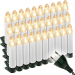 Komplekt 30 LED valgusjada j&otilde;ulupuu tuled siseruumide j&otilde;ulupuu k&uuml;&uuml;nlad Xmas