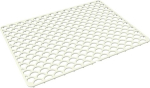 Premium-Tischset aus Silikon, hitzebest&auml;ndig, Tischset, Tassenunterlage, Tellerunterlage, rutschfestes Design, Tischsets und Untersetzer for Schutz des Esstisches for den Heimgebrauch(White)