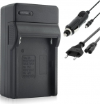 Mains / Car Charger Compatible with Sony NP-FM50, FM55H / Sony Alpha DSLR, Cyber-Shot, DCR-.., HDR, See List