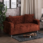 L&VE Jacquard diivan viskab, pluus, elastne veniv mittelibisev &uuml;hev&auml;rviline diivan viskab paksendav superpehme mustusekindel rahaklamber