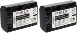 2x Battery NP-FP50/FH50 for Sony Alpha 230, 290, 330, 380, 390 + and more, compare list of compatibility!