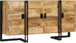 vidaXL Mastaapne Mango Wood Sideboard 150 x 40 x 80 cm sahtlite kapp Sideboard Highboard