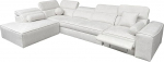 Simone XI Mix nurgadiivan magamisfunktsiooniga & voodikastiga - XXL elamusmaastik reguleeritavate peatugede & pikendatava jalatoega - kaasaegne diivan - diivan - L-kujuline - 347 x 216 cm - 26 (valikus, vasakpoolne)