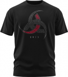 N&Oslash;RTH Legendary Herren T-s&auml;rk - Odins H&ouml;rner Trinkh&ouml;rner Brust Aufdruck, nordische Wikinger Walhalla Geschenke f&uuml;r M&auml;nner, Odin Thor Valhalla Viking Shirt