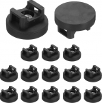 DMiotech 15 St&uuml;ck Magnetische Kabelbinderhalterung 31mm Durchmesser Vielseitige Magnetische Kabelclips Organizer Halterungen Klemmen Satteltyp Management Basis F&uuml;r Kabel Draht 15 St&uuml;ck Magnetische Kabelbinderhalterung 31mm Durchmesser Vielseitige Mag ...