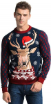 U Look Ugly Today Unisex meeste j&otilde;ulujumper, naiste r&otilde;ve j&uuml;ri, naljakas kootud j&uuml;ri, Ya Filthy Animal Ugly Christmas Pullover, naljakas kootud j&otilde;ulujumper.