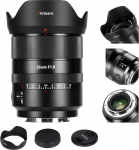 7artisans AF 35mm F1.8 t&auml;iskaaderkaamera objektiiv, mis &uuml;hildub Sony E-Mount suure avaga STM Prime STM Face Eye autofookusega Sony E A7R5 R4 R3 M4 M3 Alpha Zv-e10 A5000-A6500 A9 NEX-3 jaoks.