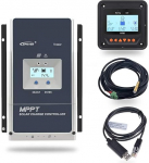 EPEVER MPPT Controller 60A 150V PV Negative Grounding, Suitable for 12/24/36/48V Battery System for Sealed Gel Flooded AGM Battery (Tracer6415AN)
