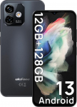 Ulefone Note 16 Pro mobiiltelefon Android 13 nutitelefon (2023), 12GB + 128GB, 6,52-tolline HD+ 5G WiFi, 50MP + 8MP kaksikkaamera, 4400mAh, Dual SIM 4G nutitelefon ilma lepinguta, Face ID/GPS/OTG/Mustanahaline