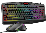 Redragon S101-4 m&auml;nguklaviatuuri ja hiire komplekt, QWERTZ DE, RGB programmeeritav klaviatuur ja hiir koos tarkvaraga, iseseisvad makroklahvid, v&auml;&auml;rtuskombinatsioonid, uus uuendatud versioon