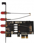 LeHang BCM94360CD BCM94331CD WiFi + Bluetooth 4.0 kaart PCI-E x1 (36Pin) adapterile PC/Hackintosh jaoks
