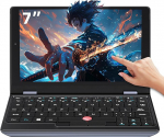 7,0-tolline puuteekraaniga mini s&uuml;learvuti, Celeron N95 (kuni 3,4 GHz), 8 GB RAM DDR4, 512 GBSSD, veebikaamera, t&auml;ismetallist, &uuml;likerge ja kaasaskantav s&uuml;learvuti t&ouml;&ouml;ks, &otilde;ppimiseks ja meelelahutuseks, must