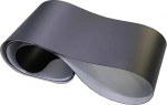 1 St&uuml;ck 1600 mm-1950 mm mattschwarzes PVC-Industriegetriebe-F&ouml;rderband, Breite: 70/75/80/85/90/90-150 mm, 4 mm Dicke(1750mm,7,5cm-75mm)