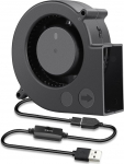 GDSTIME 97 mm x 33 mm ventilaator USB 97 mm tsentrifugaalventilaator 5 V turbiiniventilaator 3 reguleeritava kiirusega PC s&uuml;learvuti konsoolikappi v&otilde;rgukatkesti jaoks