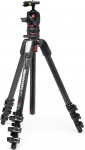 Manfrotto 4 Segment Carbon Tripod Kit, Photo Tripod with Ball Head with Move Quick Release System, Professional Photography Accessory Kit, Camera Tripod with Camera Head
