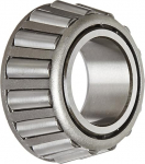 timken 31597 koonusrull-laager, &uuml;ksikmembraan, standardne tolerants, sirge puur, teras, toll, 1,45" ID, 1,15" laius