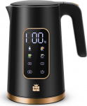 ForMe roostevabast terasest veekeetja 1,7 L temperatuuri seadistusega Temperatuuri valik 40-100&deg;C I LED digitaalne temperatuuri n&auml;idik I Temperatuuri reguleeritav veekeetja I teekannu teekeetja soojendusfunktsioon I BPA