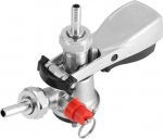 Pwshymi Barrel Coupling Beer Tap G5 / 8 S Type Keg Beer Barrel Coupling Dispenser Beer Barrel Coupling for Home Wine Brew