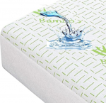 Bambusest madratsi kaitsja veekindel ekstra s&uuml;gav 40cm s&uuml;gav hingav antiallergiline m&uuml;ravaba putukakaitse (v&auml;ike topelt 48x75+16")