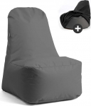 mokebo Outdoor Bean Bag Chair koos kaitsekattega "The Thumb Screw" Ka m&auml;ngude Bean Bag lastele, teismelistele ja t&auml;iskasvanutele koos t&auml;idisega, Bean Bag ka siseruumides kasutamiseks antratsiitides