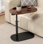 C-kujuline reguleeritava k&otilde;rgusega k&uuml;ljelaud, metallist kohvi-/teelaud, kitsas k&uuml;ljelaud diivanvoodi alla libistamiseks, telerilaud, suupistelaud elutuppa, magamistuppa (t&otilde;stetav/lift-laud)