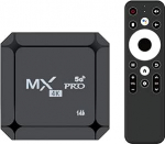 MXQ Pro 5G 4K Android TV 14.0 Box Android Smart Box H.265 HD 3D Dual Band 2.4G/5G WiFi Quad Core Home Media Player