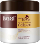 Karseell Collagen Hair Mask 500 ml, Deep Repair Hair Conditioner, argaania&otilde;li kollageeni juuksemask v&auml;ga kuivadele juustele, kahjustatud juustele, k&otilde;ikidele juukset&uuml;&uuml;pidele.