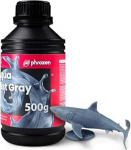 Phrozen Aqua-Resin Mist Grey, 3D-printeri vaigud SLA/DLP/LCD 3D-printerile, 405 nm standardne fotopol&uuml;meeri printimise vaigud, stabiilne printimiskvaliteet, kiire k&otilde;venemine, uduhall (0,5 kg)