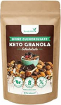 Simply Keto Crisp Granola Chocolate - Madalamate s&uuml;sivesikute* teravilja alternatiiv ilma lisatud suhkruta - 500 g maitsvat Keto Granola t&auml;iuslikuks hommikus&ouml;&ouml;giks - Paleo ja vegan - soja-, laktoosi- ja gluteenivaba - 500 g