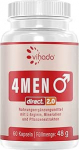 Vihado 4MEN direct 2.0 meeste kapslid Extra Strong Instant Formula High Dose koos L-arginiini, Maca, Tribulus Terrestris, Ginsengiga, 60 kapslit.
