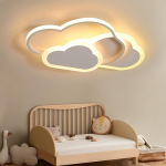 YUEEU 42 cm LED laevalgusti magamistoas lastetuba Lamp Cloud Ceiling Lamp Lastelatern Lastelatern Valge 3000 K laevalgusti lastetoas lastetoas (pult ei kuulu komplekti)