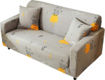 TOPCHANCES Stretch Diivan Cover 1 2 3 4-kohaline diivan Slipcover Elastne tool Loveseat Diivan Diivan Cover M&ouml;&ouml;bli kaitsja (Fox, 2-kohaline)