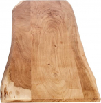 SAM Curtis lauaplaat, 120 x 40 cm, puidust laud, valmistatud massiivsest akaatsiapuidust, naturaalv&auml;rvi, lakitud, puukantplaat DIY, t&ouml;&ouml;pinnad, lauad ja aknalaudad.