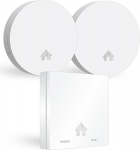 ELRO FF4610 Design tuleohutuskomplekt - 2 x Ultra Slim suitsuandurit ja Ultra Slim s&uuml;sinikmonooksiidandur 10-aastase patareiga - vastab Euroopa standardile EN14604 ja EN50291, 3 tk.