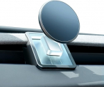 Autode magnetiline mobiiltelefoni hoidik Tesla Model 3 Highland & Model Y Juniper 2025 jaoks, MagSafe autokinnitus Tesla Model 3 Highland & Model Y Juniper 2025 lisaseadmetele, &uuml;hildub iPhone 16-12-seeriaga