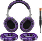 SOULWIT k&otilde;rvapadjad + peapael + silikoonist k&otilde;rvapadjakate asenduskomplekt ATH M50, M50X, M50XWH, M50XBT, M50XBT2, M50S/LE, k&otilde;rvapadja asendusosa ja peapaela remondikomplekt