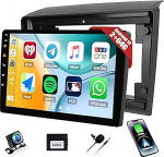 [2+64G] SIXWIN Android 13 autoraadio Fiat Ducato 2010/Citroen Jumper/Peugeot Boxer koos Carplay/Android autoga, 9-tolline mahtuvuslik puuteekraan koos WiFi GPS Bluetooth FM/RDS EQ + tagurduskaamera