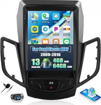 OiLiehu 6+128G 8 Core Android 13 CarPlay Android Auto Autoradio f&uuml;r Ford Fiesta MK7 2009-2016 Autoradio Mit Bildschirm 9.7 Zoll mit Bluetooth GPS FM RDS WiFi SWC DSP/EQ R&uuml;ckfahrkamera