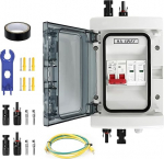 &Uuml;lelaine kaitse PV, &Uuml;lelaine kaitse PV s&uuml;steem, piksekaitse PV, DC &Uuml;lelaine kaitse PV 1000V / 40A, PV &uuml;henduskarp 1 in 1 out, Solar &uuml;hendus kasti, Isolator l&uuml;liti Solar IP65 veekindel