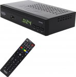 XORO Full HD digitaalne satelliidi vastuv&otilde;tja HRS 8689 koos 2 in 1 kaugjuhtimispuldiga Toetab Unicable 1/2, JESS, USB 2.0 meediam&auml;ngija, HDMI, SCART ja S/PDIF v&auml;ljundit.