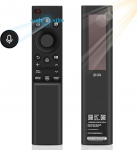 Pixelure asenduspult Samsungi jaoks, BN59-01357B p&auml;ikesepaneeliga laetav h&auml;&auml;lpult Sam-Sungi nutitelerite jaoks, p&auml;ikesepaneeli kaugjuhtimispuldi asendamine, mis &uuml;hildub Samsung 2021-2023 Smart TV 4K-ga