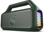 soundcore by Anker, Boom 2 Outdoor k&otilde;lar, 80 W, subwoofer, BassUp 2.0, 24 tunni aku, IPX7 veekindel ja ujuv, LED valgus, USB-C, EQ, BT 5.3, mobiilne Bluetooth k&otilde;lar, telkimine, rand, aed