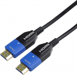 PremiumCord 8K &uuml;likiire HDMI 2.1 optiline aktiivne kiudoptiline kaabel, 48 Gbit/s, HDMI 2.1, 3D, EDID, ARC, HDR, resolutsioon 8K@60Hz 4320p, 4K@120Hz, vastupidav konstruktsioon, kuldkattega, pikkus 20 m.