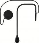 Obest Bluetooth-k&otilde;rvaklapid mootorratta jaoks, intercom-m&uuml;ra t&uuml;histamine, ultra &otilde;huke ja mugav laadimine k&auml;ed-vabadeks k&otilde;nedeks, muusika laadimine