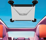 Starlink Mini autokinnitus - Starlink Mini hoidik akendele ja p&auml;ikesekatustele, iminapakinnitus, Starlink Mini tarvikud, &uuml;hildub autode, haagissuvilate, paatide ja veoautodega